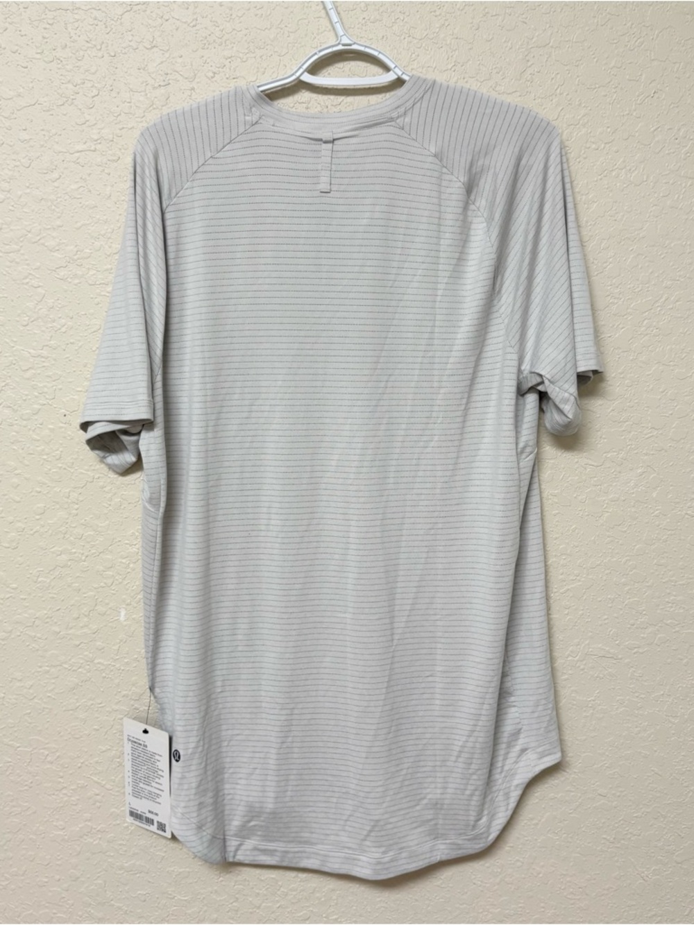 NWT Lululemon Drysense Short Sleeve Shirt Mens S/S Athletic Gym Tee Size L - Picture 5 of 7